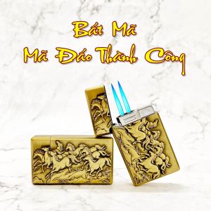 BẬT LỬA KHÈ 2 TIA HÌNH QUAN CÔNG - (XÀI GAS)