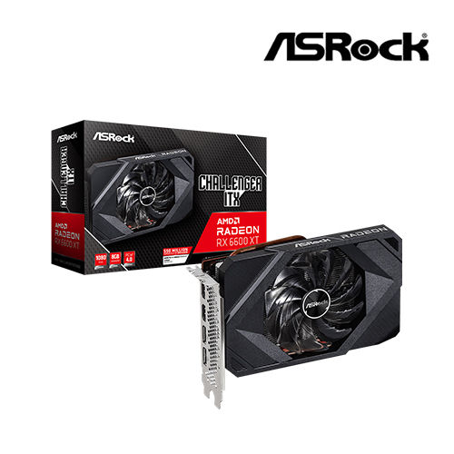 ASROCK AMD Radeon RX 6600 XT Challenger ITX 8GB Graphics Card 8GB GDDR6  Lazada PH