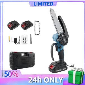 Makita Mini Chainsaw – 8 Inch Rechargeable Compact and Convenient for Cutting Small Trees & Branches