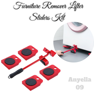 ANYELLA Effortless Furniture Moving: Introducing the Furniture Remover Lifter Sliders Kit