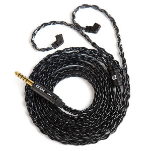 KBEAR ST12plus Earphone cable 2m 8 core 4N OFC silver-plated Upgraded Cable 3.5/4.4mm MMCX/0.78mm 2Pin for CCZ KB03 KS1