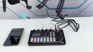 (HD1)USB Condenser Microphone for PC Wired Microphone for Videoke Streaming Podcast Gaming