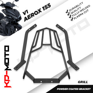 YAMAHA AEROX V1 ORIGINAL BOX RACK BRACKET /POWDER COATED/MOTORCYCLE ACCESSORIES/LIFETIME WARRANTY