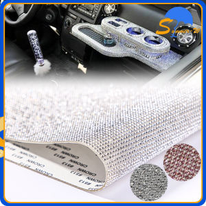 12*20cm Stiker Kristal Berlian Imitasi Diy Crystal Rhinestones Sticker Untuk Dekorasi Mobil/Hadiah