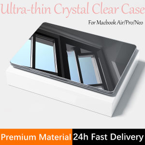 Ultra-thin Crystal Clear Case For MacBook Air/Pro/Neo - Premium Material - 24h Fast Delivery 2016-2026