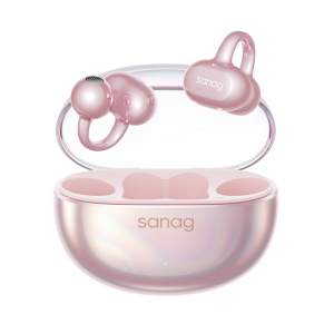🎁FREE SHIPPING🎁 SANAG S6S Nova - IP67 Waterproof Dustproof Open-Ear Clip - Wireless Bluetooth Earphones / Earbuds with Interchangeable Bling Accessory