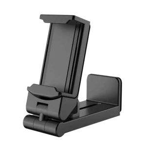 GOLDMINES 360 Degree Rotatable Airplane Mobile Phone Holder Foldable Adjustable Travel Phone Stand Hands-Free Portable Desk Selfie Mount Airplane