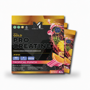 M1 Muscle First Gold Pro Creatine 7 Servings M1 Creatine Suplement Fitness Olahraga Musclefirst