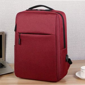 Tas Laptop Backpack Ransel Waterproof with USB Port 14 - 15.6 inch