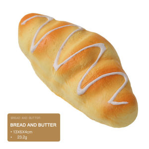 Simulation Bread Squishy Toy Decoration Stress Relief Toy Toast Donut Soft Toys Food Squeeze Toys Relieve Stress Squeeze