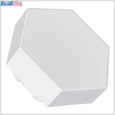 1 Set Hexagonal Wall Lamp High Brightness Stepless Dimming Multiple Lighting Modes Touch Control Heat-Resistant DIY Geometric Gaming Lights LED Wall Lamps for Home