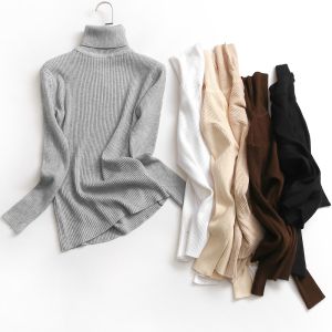 Turtleneck Sweater Rajut Wanita Bahan Rajut Tebal Premium Turtle Knit Sweater Kerah Tinggi Wanita