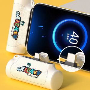 5000 Mah Daya Seluler Portabel power bank pocket capsule powerbank