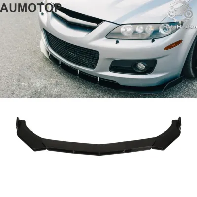 AUMOTOP Cản trước Lip Body Kit Dễ dàng lắp đặt Chống va chạm Cản trước cản trước 110 đến 140mm Phổ biến cho Ô tô