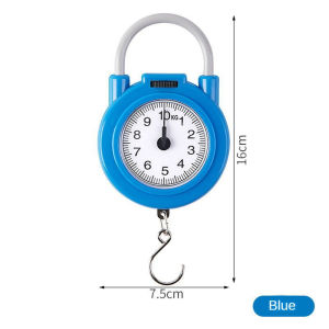 B.LIVEM 10 Kg Spring Hanging Portable High-precision Weighing Color Multi-functional Hand-held Spring Scale
