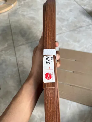 combo 10 m nẹp chỉ nhựa pvc giả cổ nẹp dán cạnh bàn-bản rộng 21mm