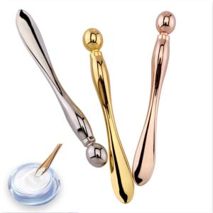 Metal Eye Cream Massage Stick Anti Wrinkle Eye Cream Applicator Mask Mixing Spatulas Scoops Eyes Massage Beauty Bars Facial Care