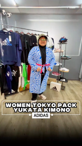 adidas Women Tokyo Pack Yukata Kimono Jacket Shirt Baju Perempuan (GM2044) Sport Planet R-54