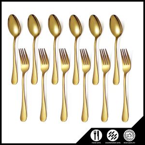 Heavy Duty Dinner Spoon and Fork Set | High Quality Cutlery Thick Makapal Kutsara Tinidor | Suitable for Home Kitchen Restaurant Tableware Silverware Flatware