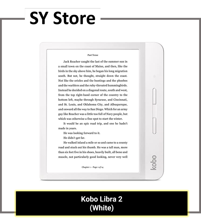 [eReader] Kobo Libra 2 - 7 inches HD E Ink Carta 1200 touchscreen with ...