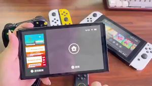 Switch Left and Right Handle 5.2 Bluetooth Wake-Up Vibration Sensory joycon Game Controller Strap RGB Lamp JOY-02