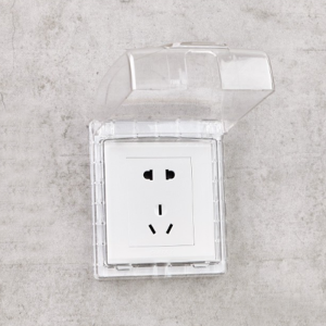 Power Socket Protection Cover Kid Protection Waterproof Leakproof Anti Electric Shock Plug Cover Switch Protection Box