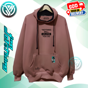 Hoodie Pria Distro Keren Simple Aesthetic Brand Local JNA Jaket Sweater Cream Sablon Noting Will Unless You Do Bahan Tebal Lembut Jumper Hudie Bertudung Lengan Panjang Terlaris Murah Suiter Hodi Cowo M-XXL