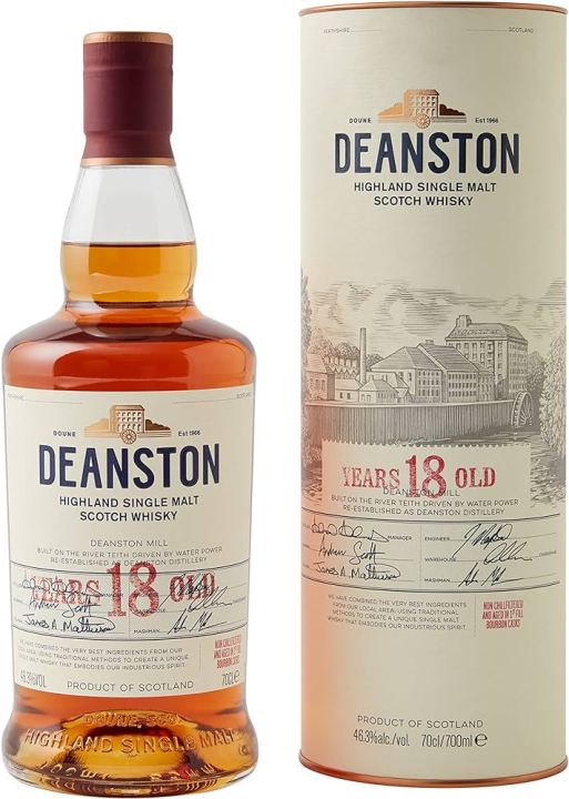 Deanston 18 Years Single Malt Scotch Whisky