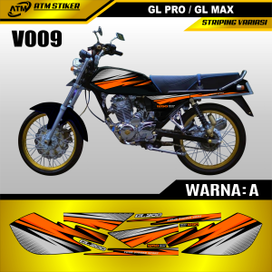 Stiker striping gl pro / gl max variasi