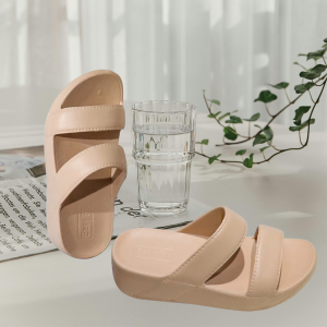 New style womens wedge heels 4.5cm thick sole casual non-slip womens sandals  Size 35-40