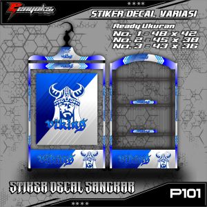 Stiker Sangkar Burung KosanKotakKoper.Berkualitas.MuraiKacerCendet