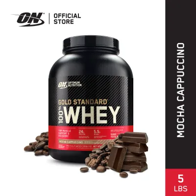 Optimum Nutrition Gold Standard 100% Whey Protein (5lbs) | Whey Protein Isolate #1 Ingredient