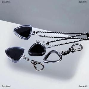 [COD] Bsuimki กล่องเก็บกีตาร์เก็บเก็บกีต้าร์กระเป๋าพวงกุญแจแบบใสกระเป๋าหยิบรูปหัวใจเคสขนาดอุปกรณ์ดนตรี