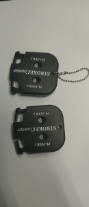 Điểm Golf chỉ số putt & Bắn scorekeeper cho Golf ghi Bàn Móc Khóa 2 người chơi Đếm điểm Golf Golf đột quỵ truy cập