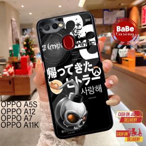 Casing Case Oppo A5S/A7/A11K Terbaru Abstrak Casing Hardcase Softcase Glossy
