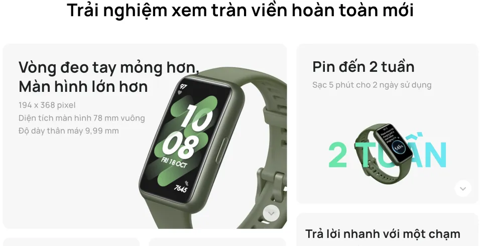 Vòng đeo tay thông minh Huawei Band 9