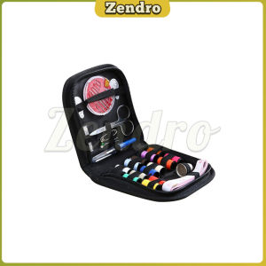 ZEO 27Pcs/set Portable Sewing Kit Home Craft Knitting Tools Organizer with Needle Case for DIY