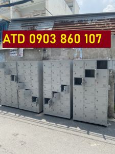 Tủ locker đựng đồ nhân viên 21 ngăn có khóa sơn tĩnh điện giá rẻ tphcm bình dương