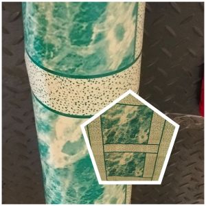 Karpet Plastik / Karpet Lantai /Alas Meja 1 Roll Panjang 14 mtr