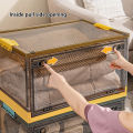 Foldable Storage Box Stackable Storage Drawer Cabinet Wardrobe Home Organizer Storage Boxes. 