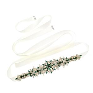 Lung linh Rhinestones đai lưng cô dâu handmade Sash thắt lưng ren cho đám cưới và Đầm trang trọng Cung cấp bữa tiệc đêm