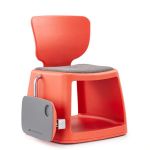 Students Training Chair Desk Chair Integrated Meeting Chair With Writing Board Storing With Wheels Conference Chair