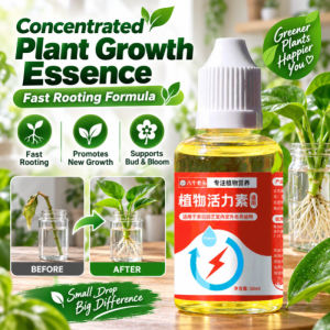 Concentrated Plant Growth Enhancer Plant Vitality All Purpose Liquid Plant Food Root Stimulator Foliar Fertilizer Indoor Outdoor Plant Growth Booster
