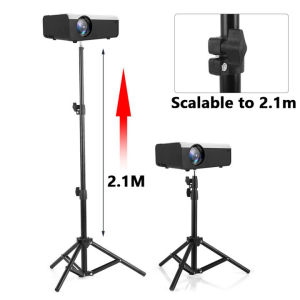 ขาตั้งโปรเจคเตอร์ Projector Stand 90-120cm ฐานเหล็ก สูง เหล็กหนา multifunction รับน้ำหนักได้ 60กก รับประกัน 1 ปี