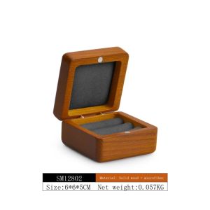 Oirlv Wooden Proposal Wedding Ring Box Earrings Storage Display Box Jewelry Organizer Case SM128 SM207 SM209