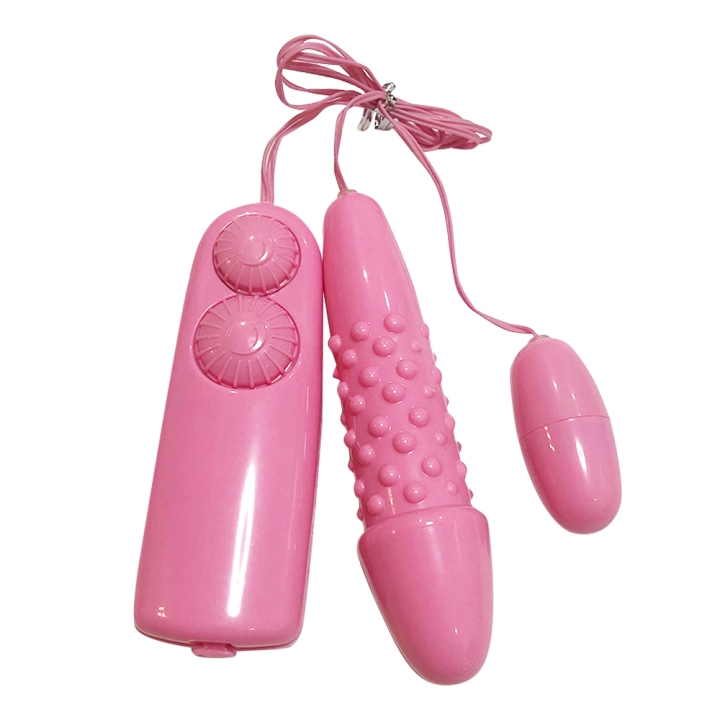 Janeena Waterproof Egg Bullet Vibrator Ticklish with Remote Pink