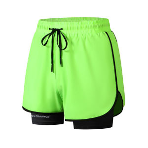 Men Sports Elastic Quick Dry Shorts Seluar Pendek Lelaki Gym Drawstring Short Pants