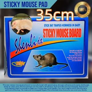 Mouse Trap Big Sticky Mice Glue Trap High Effective Rodent Rat Snake Bugs Catcher Pest Super Pull Strong Adsorption Rat Trap Original Mouse Sticky Board