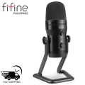 FIFINE K690 USB Microphone Studio Recording Microphone Computer Podcast Microphone for PC, PS4, Mac with Mute Button & Monitor Headphone Jack, Four Pickup Patterns for Vocals Voice over YouTube Streaming Gaming ASMR Zoom-Class. 