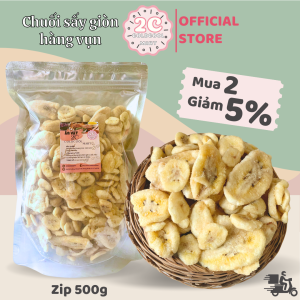 Chuối Sấy Giòn Hàng Vụn 500g 2c Mart